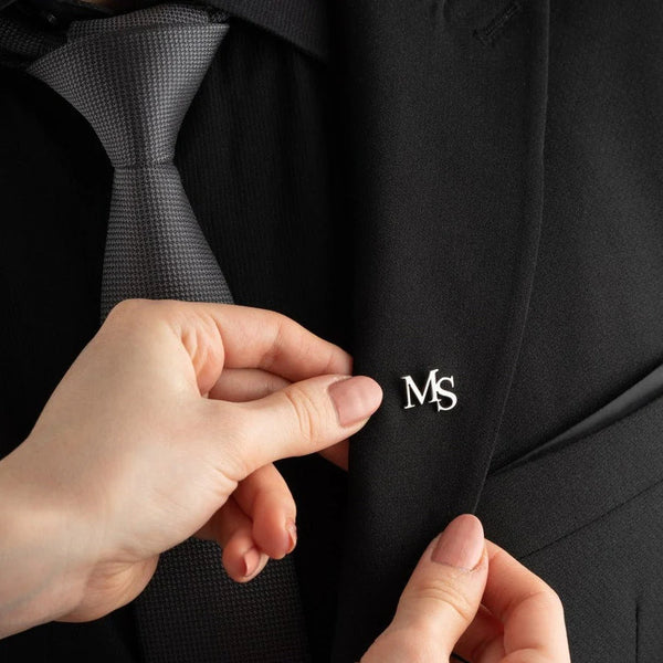 Custom Initial Brooch