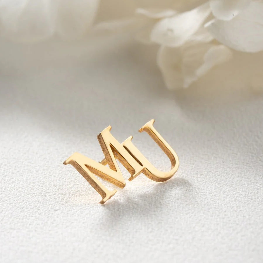 Custom Initial Brooch