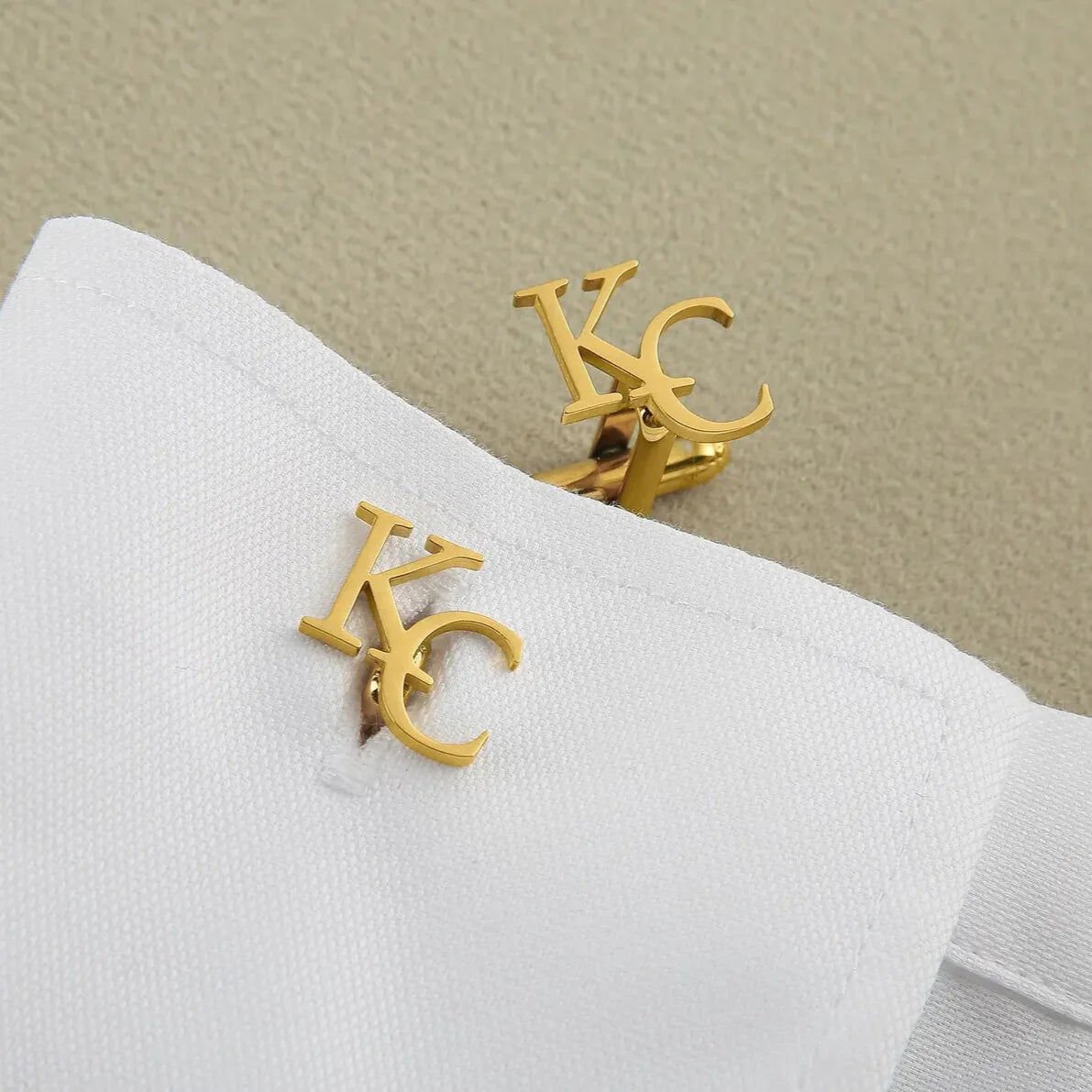 Custom Initial Cufflinks