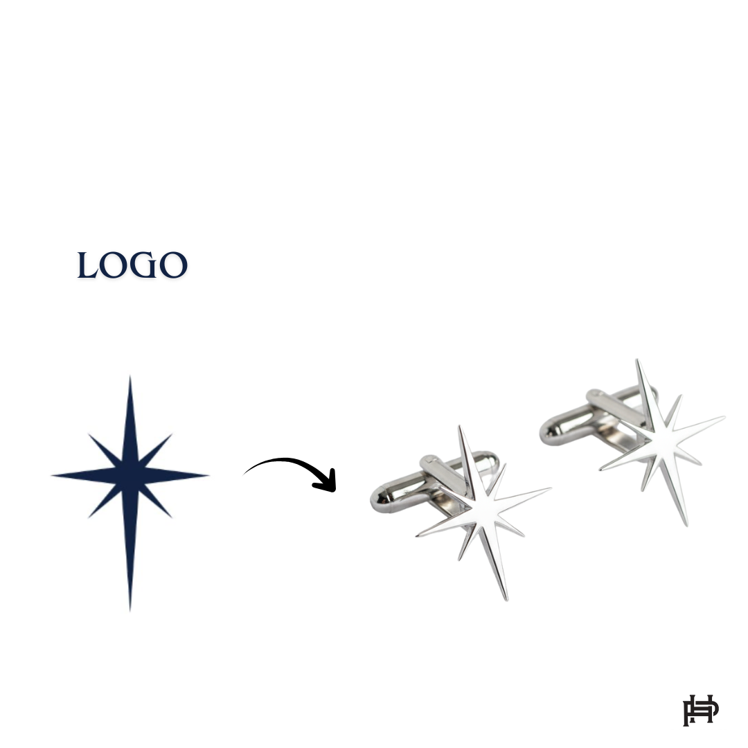 Custom Shaped Cufflinks