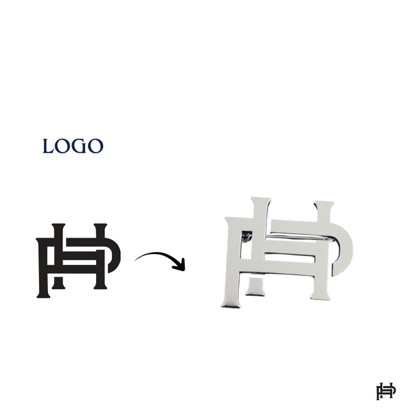 Custom Shaped Brooch