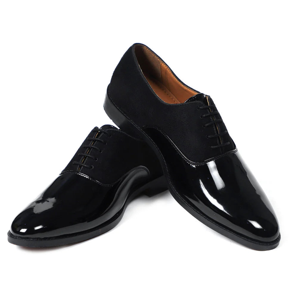 Black Patent Tux Shoes