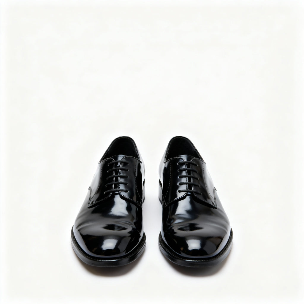 Custom Black Patent Shoes
