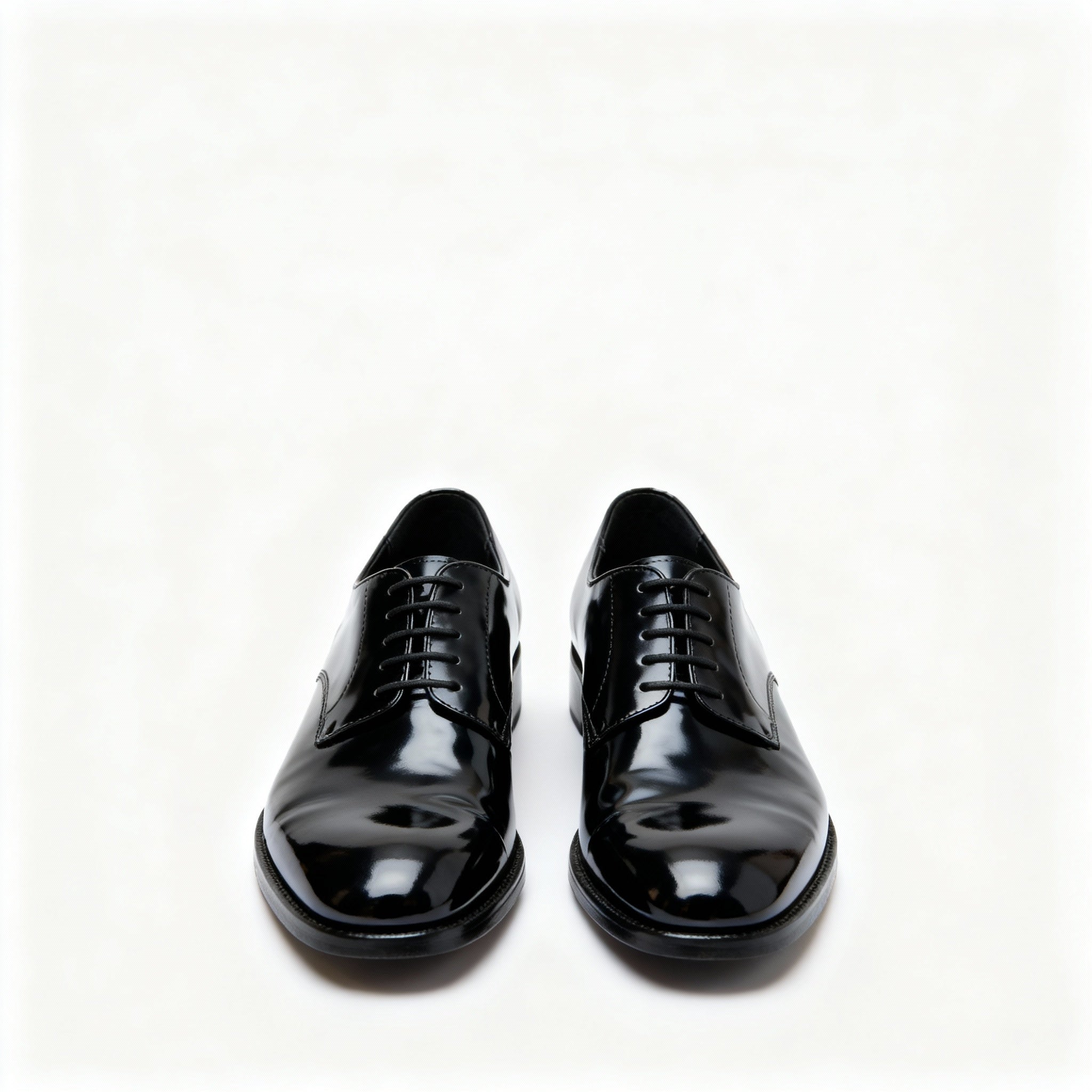 Custom Black Patent Shoes