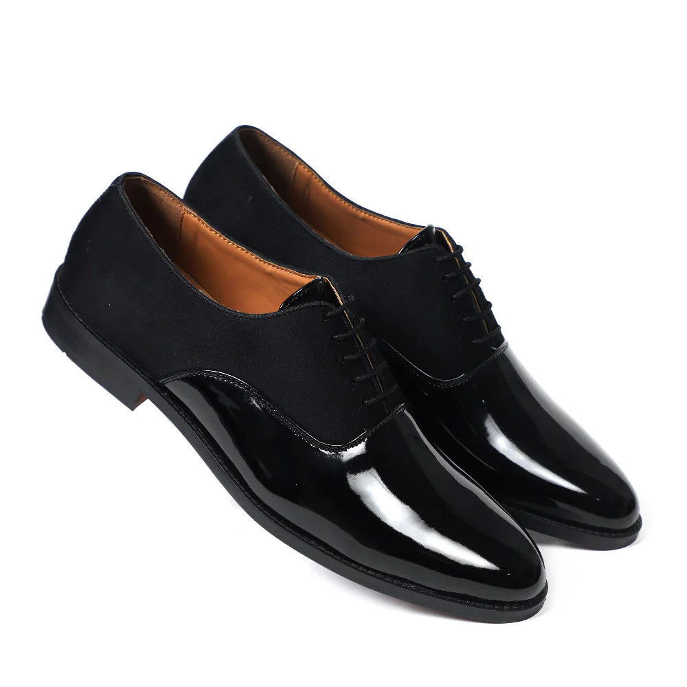 Black Patent Tux Shoes