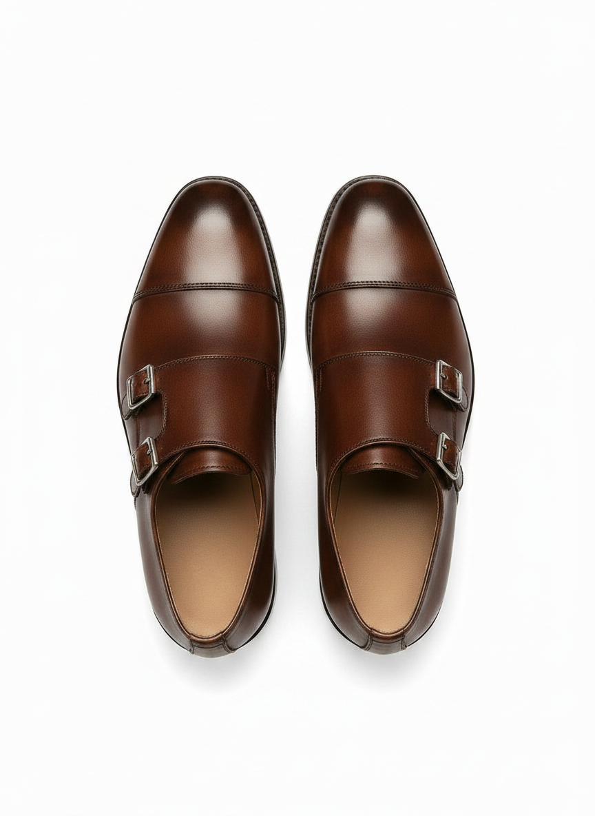 Double Monk Strap Shoes